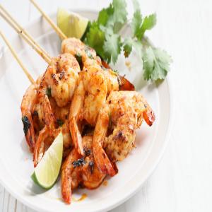 Honey, Ginger, Lime, and Rum Glazed Shrimp Recipe_image