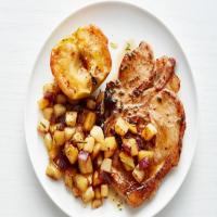 Pork Chops with Baked Apples image