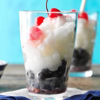 Red, White and Blue Frozen Lemonade image
