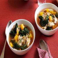 Kale, White Bean, and Butternut Squash Soup_image