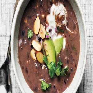 Black Bean and Almond Soup_image