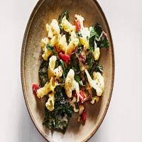 Baked Pasta with Cauliflower and Swiss Chard image
