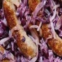 Italian Sausage, Apples and Red Cabbage-Crockpot_image
