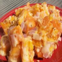 Cheese-Topped Sweet Potato Casserole image