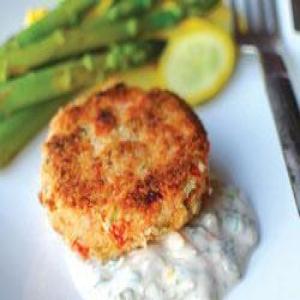 Salmon Cakes by Melt® Buttery Spread_image