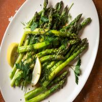 Butter-Braised Asparagus image