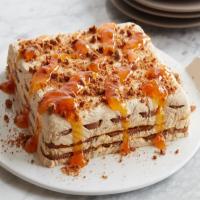 Cookie Butter and Apricot Icebox Cake image