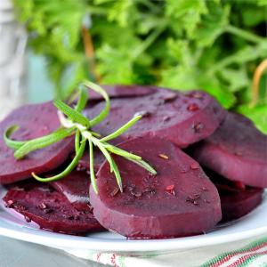 Grilled Beets in Rosemary Vinegar image