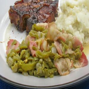 Onion-Bacon Green Beans image