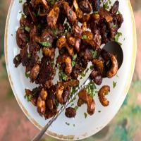 Tamarind Spiced Nuts With Mint image