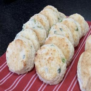 Green Onion Cheddar Drop Biscuits image