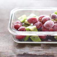 Frozen Grapes and Kiwi image