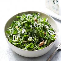 Kale Salad with Blue Cheese and Walnuts image