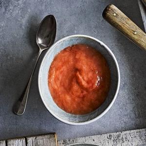 Pickled rhubarb compote image