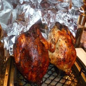 Wine-Steamed Beer Can Chicken image