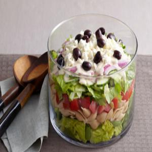 Layered Greek Salad for a Crowd_image