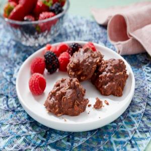 No Bake Chocolate Peanut Butter Cookies image