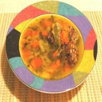 Turkey Albondigas Soup image