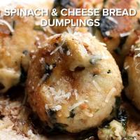 Spinach And Cheese Bread Dumplings Recipe by Tasty image