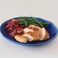 Caraway Chicken Breasts with Sweet-and-Sour Red Cabbage image