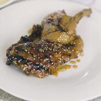 Slow roast honey & sesame duck image