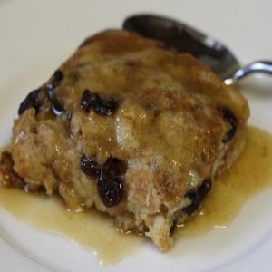 Mom's Bread Pudding with Caramel Sauce_image