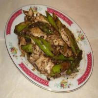 Asparagus Chicken with Black Bean Sauce_image