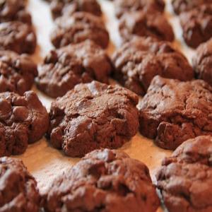 Chewy Double Chocolate Chip Cookies Recipe | CDKitchen.com_image