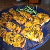 Olive & Cheddar Canapes_image