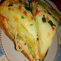 Chicken and Cheese French Bread Pizza image