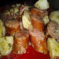 Hot German Potatoes and Knockwurst_image