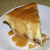 Caramel Pecan Cheesecake Pie_image