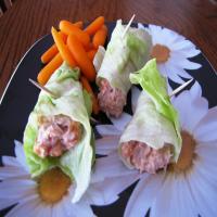 Tuna Salad Roll Ups (Fast, Light, Low-Carb, Snack) image