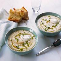 Creamy French Fry and Scallion Soup_image