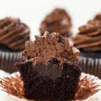 Chocolate Ganche Cupcakes_image
