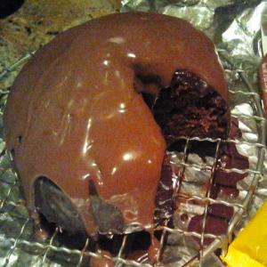 Mini chocolate cake with ganache_image