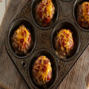 Mini A.1. Meatloaves with Cheese and Bacon image
