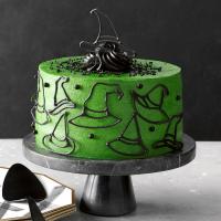 Halloween Witch Cake image