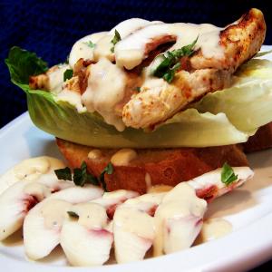Peachy Southern Chicken Salad image