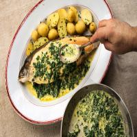 Arctic Char with Spinach Butter_image
