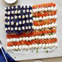 American Flag Caprese Salad_image