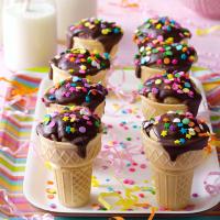 Strawberry Muffin Cones_image