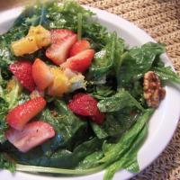 Spinach Salad With Orange Vinaigrette_image