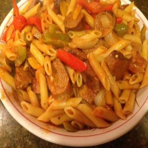 Italian Sausage and Peppers with Ziti_image