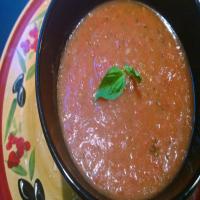 Garden Fresh Tomato Basil Soup image