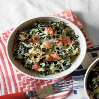 Spinach, Ham, and Rice Casserole image