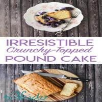 Old Fashioned Pound Cake with a Crunchy Top_image