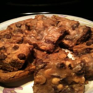 Iced Peanut Butter Bars_image