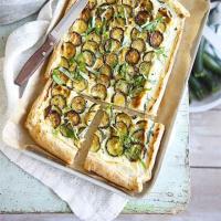 Courgette & ricotta tart image