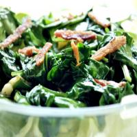 Buendner Spinach With Smoked Bacon_image